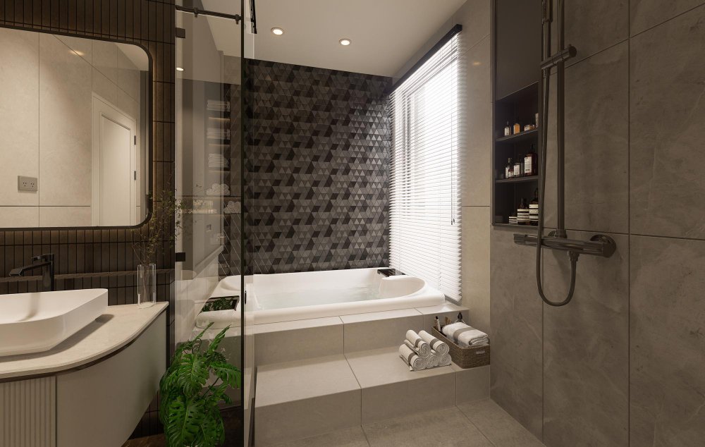 one-day bath remodel