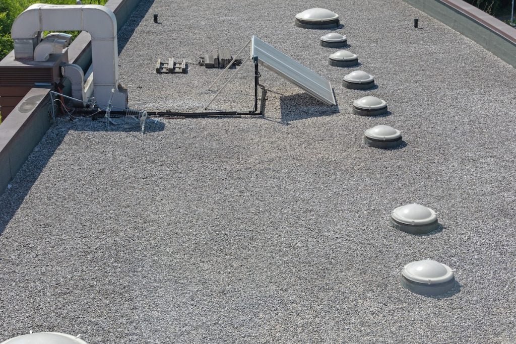 Tar and Gravel Roofing